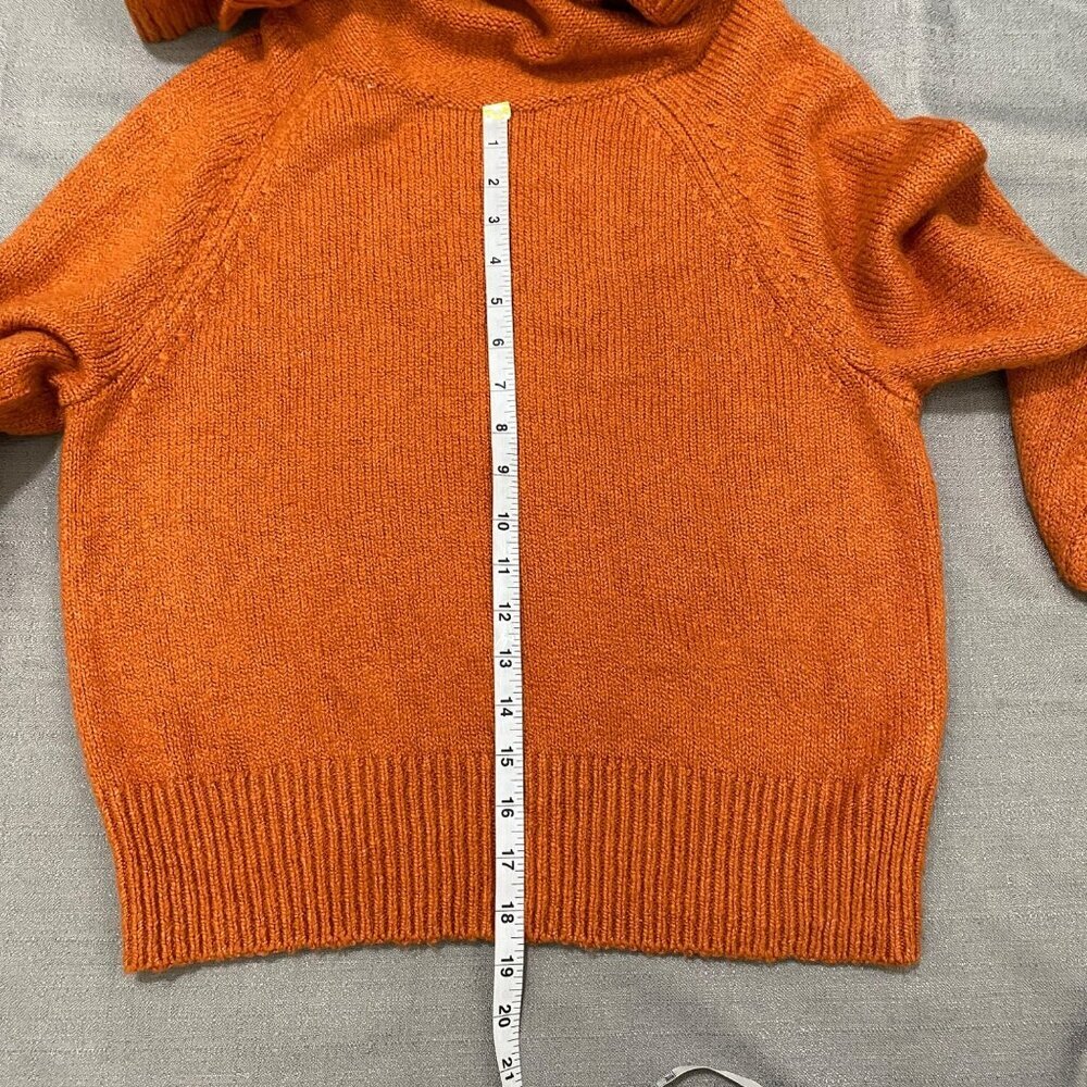 Anthropologie Women’s XS Sweater Draped Cowl Neck Pull Over Long Sleeve - Picture 11 of 16